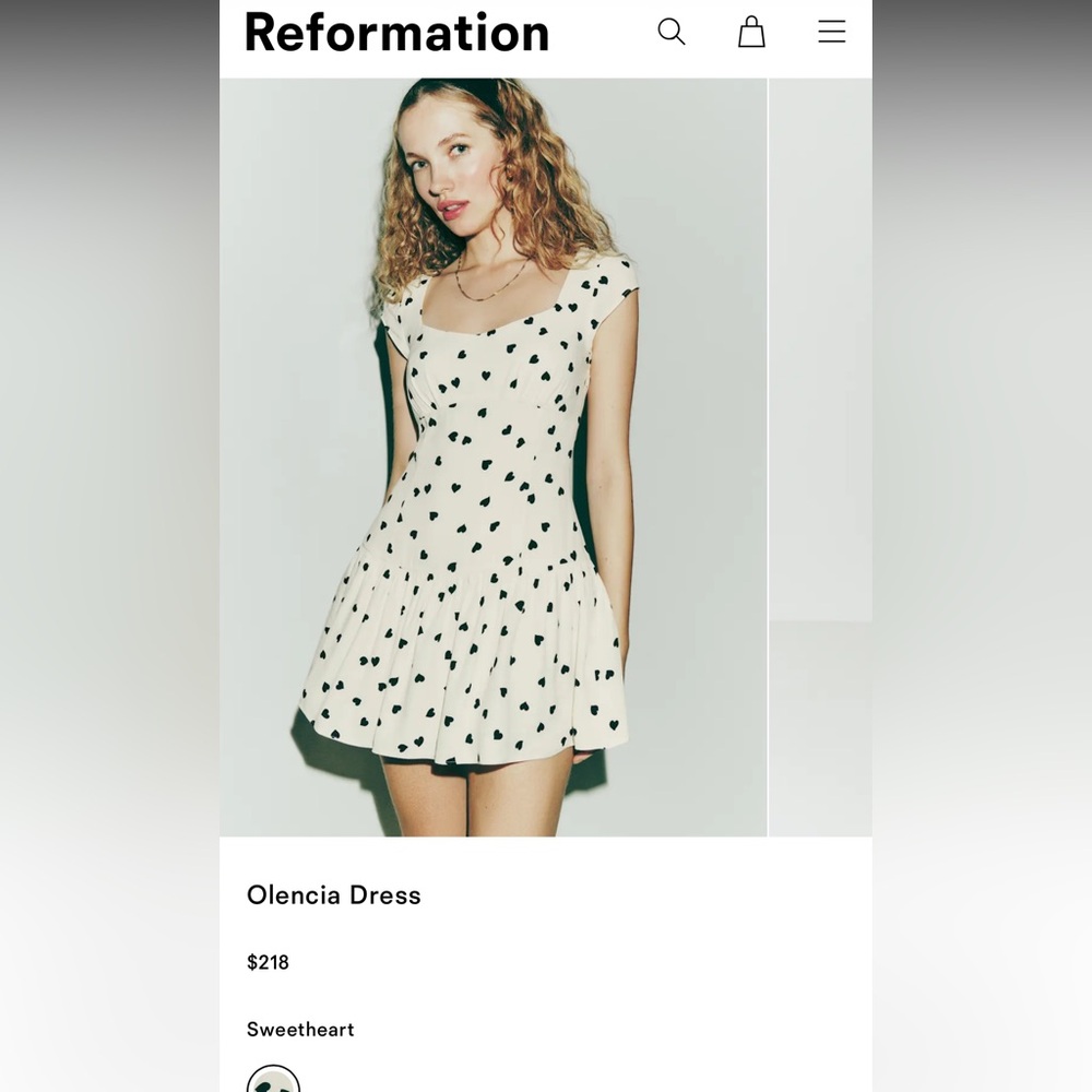 Reformation Olencia dress